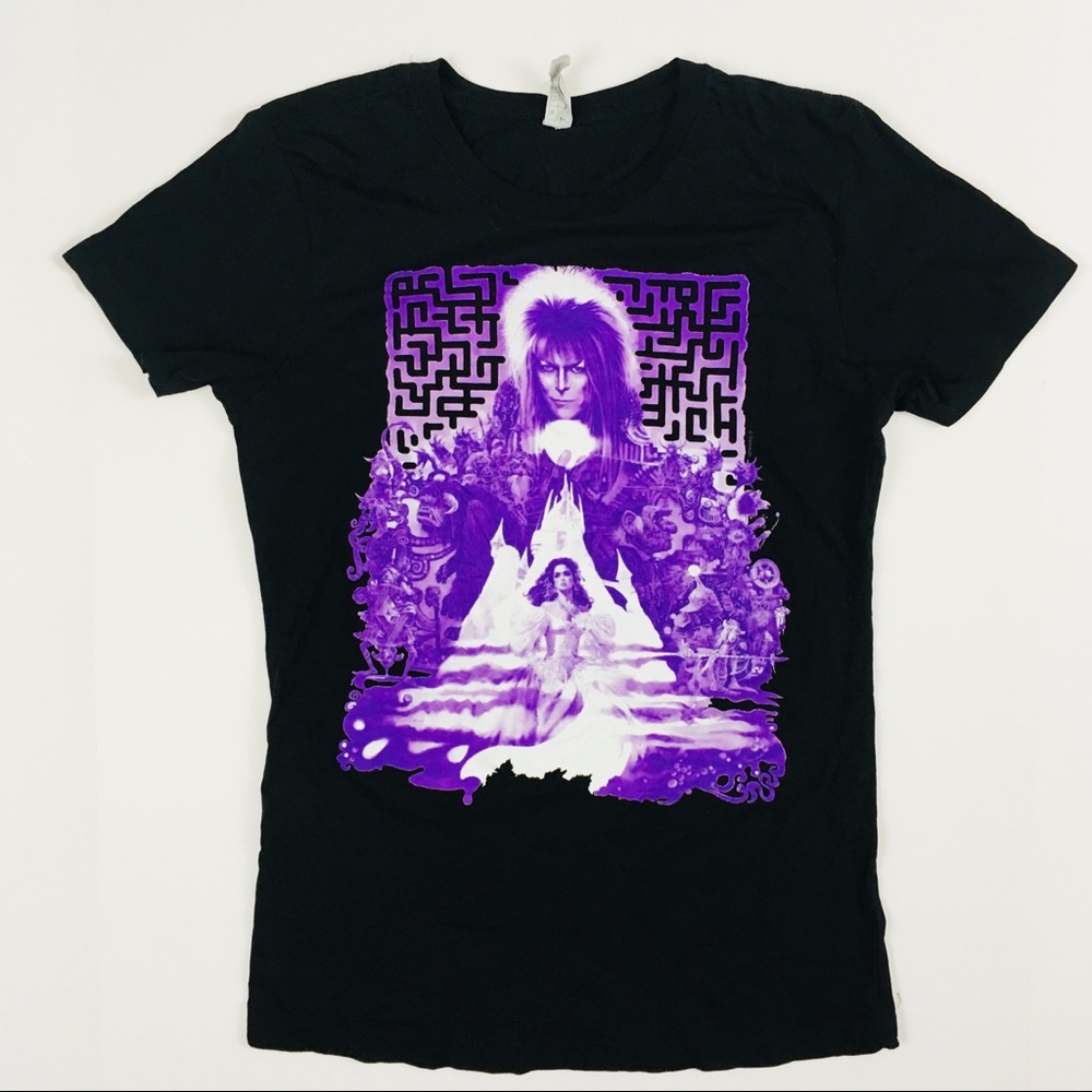 David Bowie Labyrinth T-Shirt Size Large Juniors